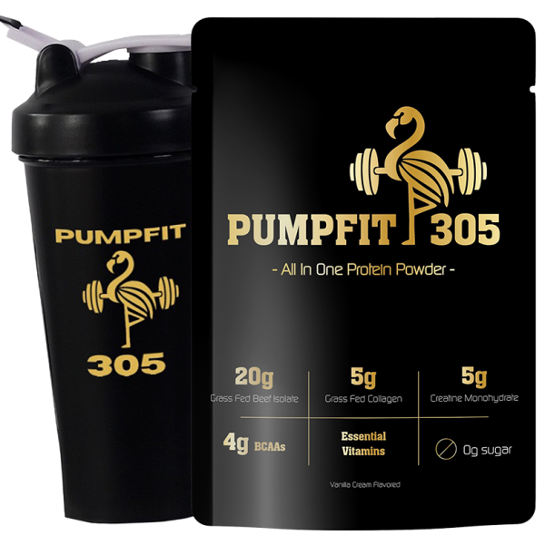 Protein Bag + Shaker Bottle